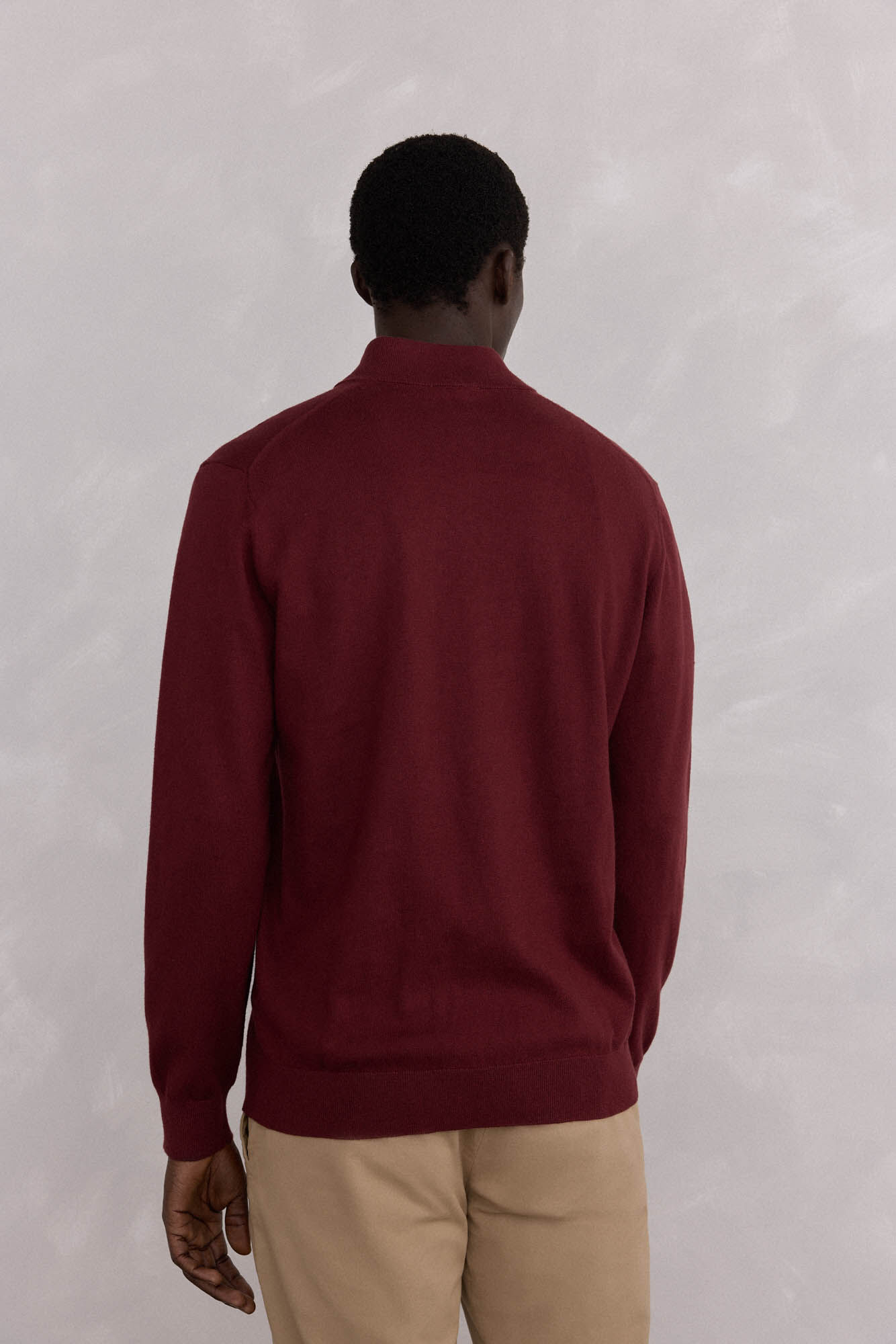 Pedro del Hierro Su&eacute;ter semi-cisne Bordeaux