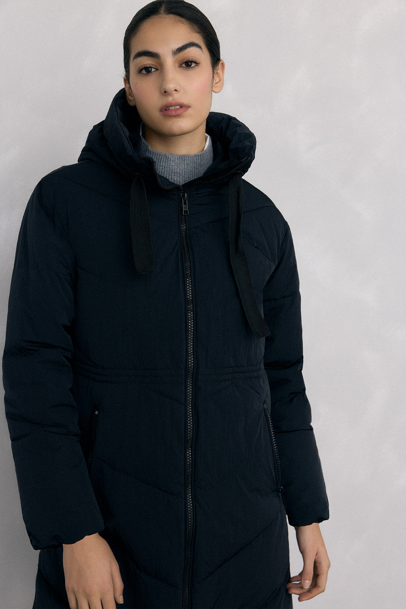 Pedro del Hierro Parka comprida capuz