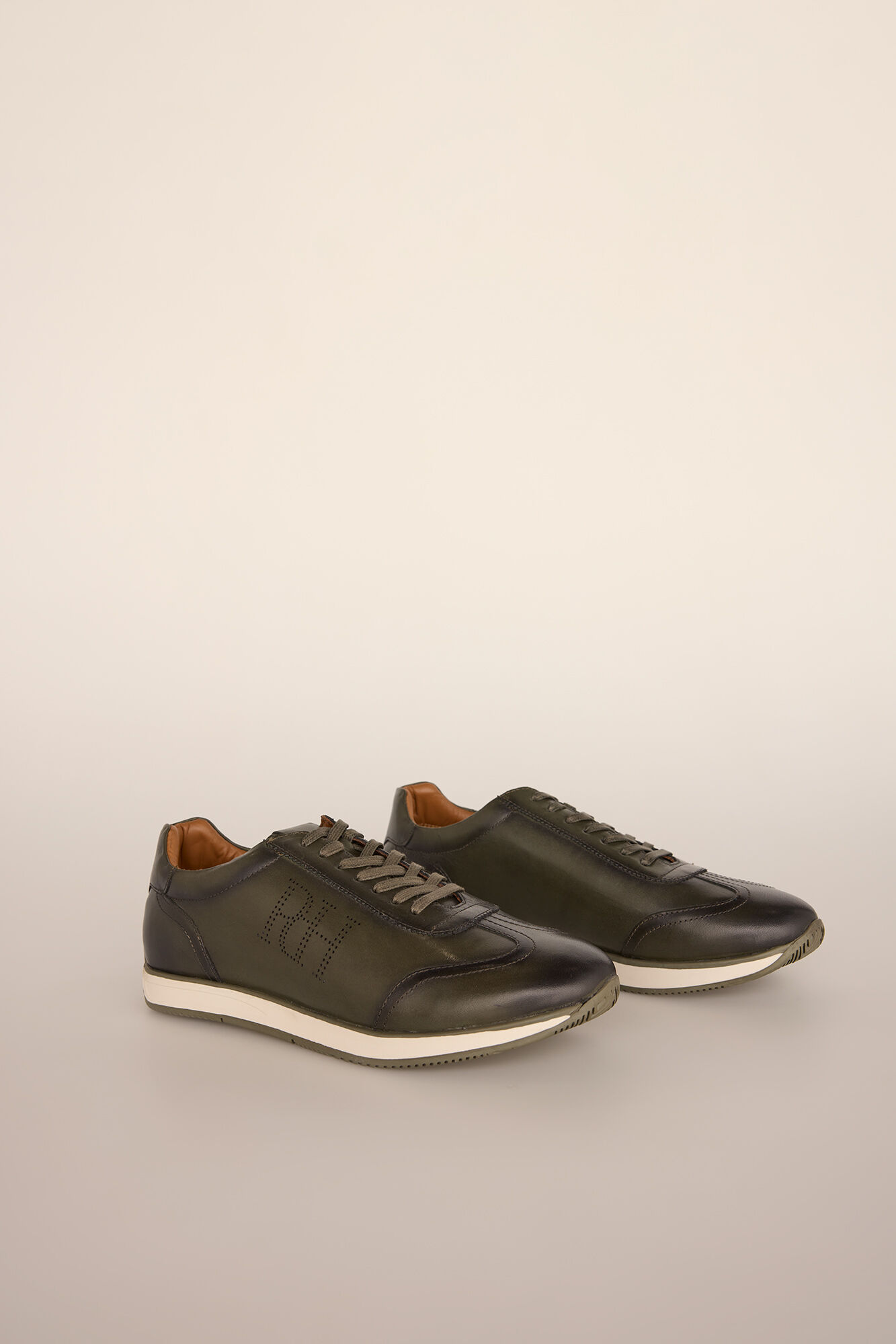Pedro del Hierro Icon rubber sole trainer  Green