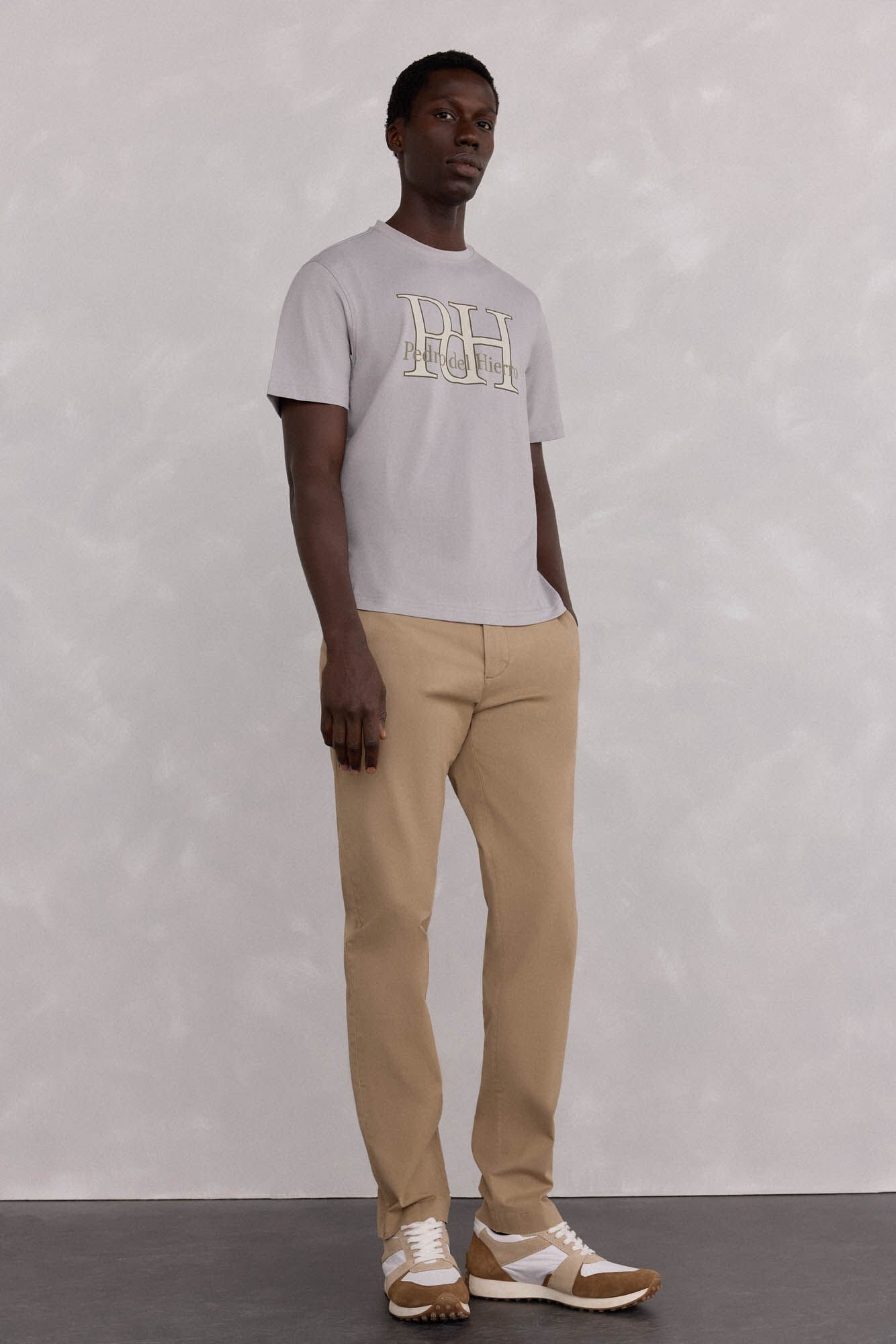 Pedro del Hierro T-shirt logo Cizento