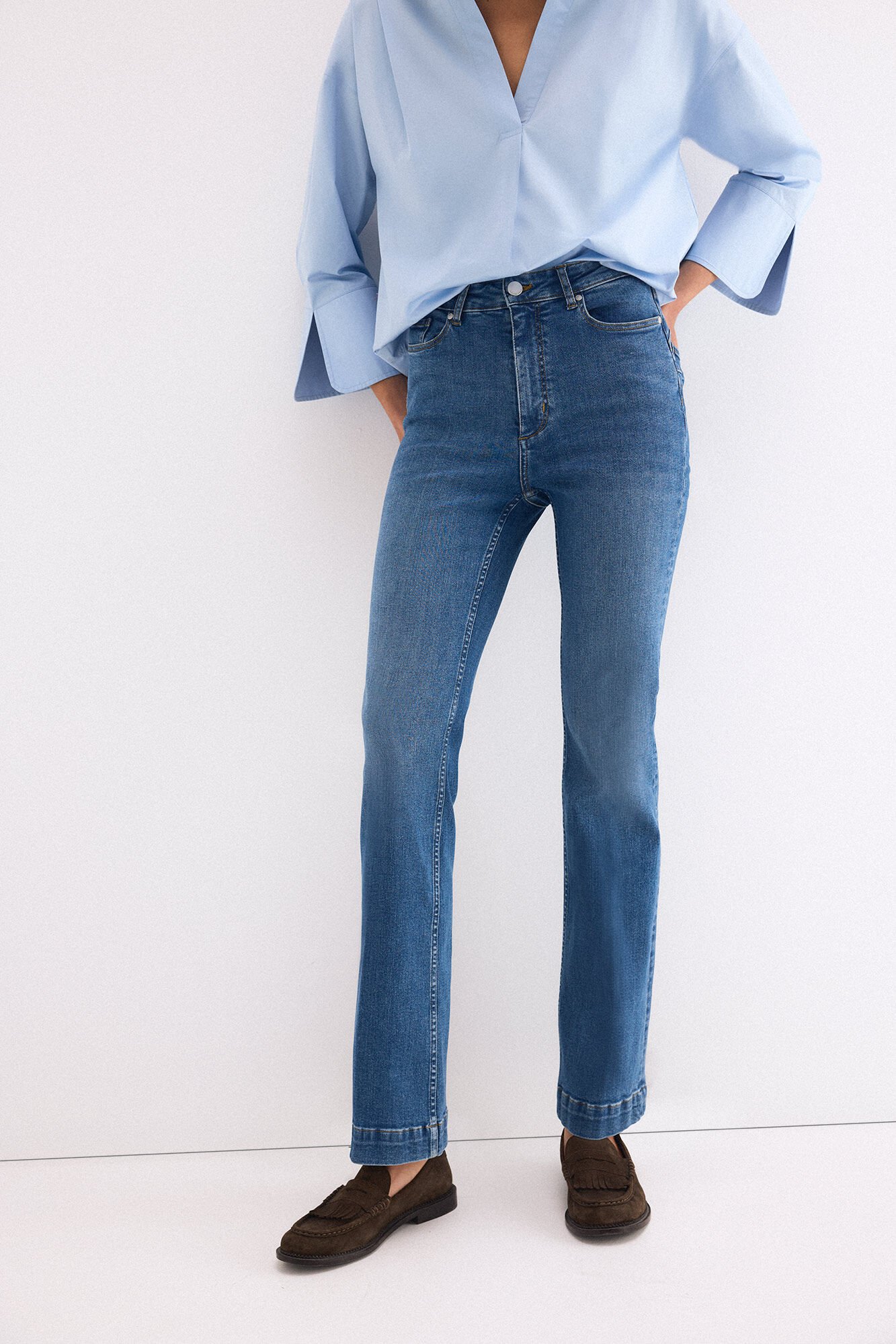 Pedro del Hierro Push up flare jeans