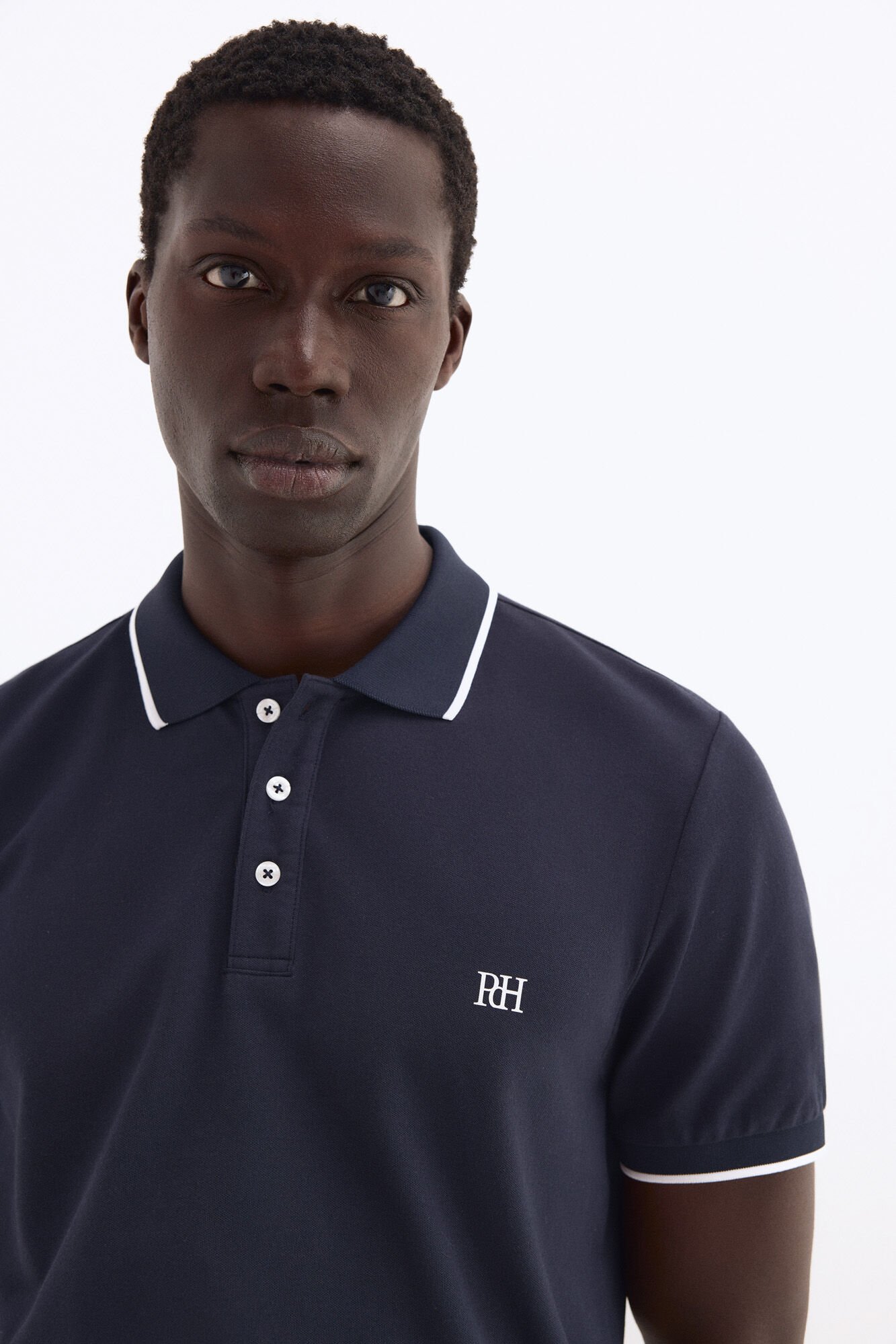 Pedro del Hierro Polo liso golf Azul