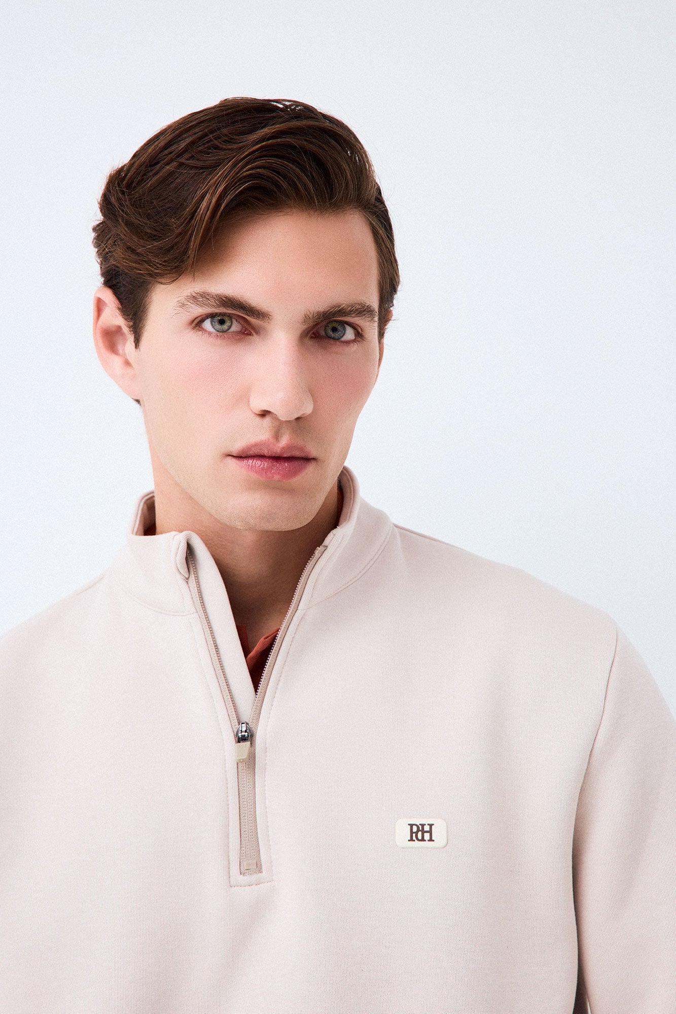 Pedro del Hierro Technical Golf funnel neck sweatshirt
