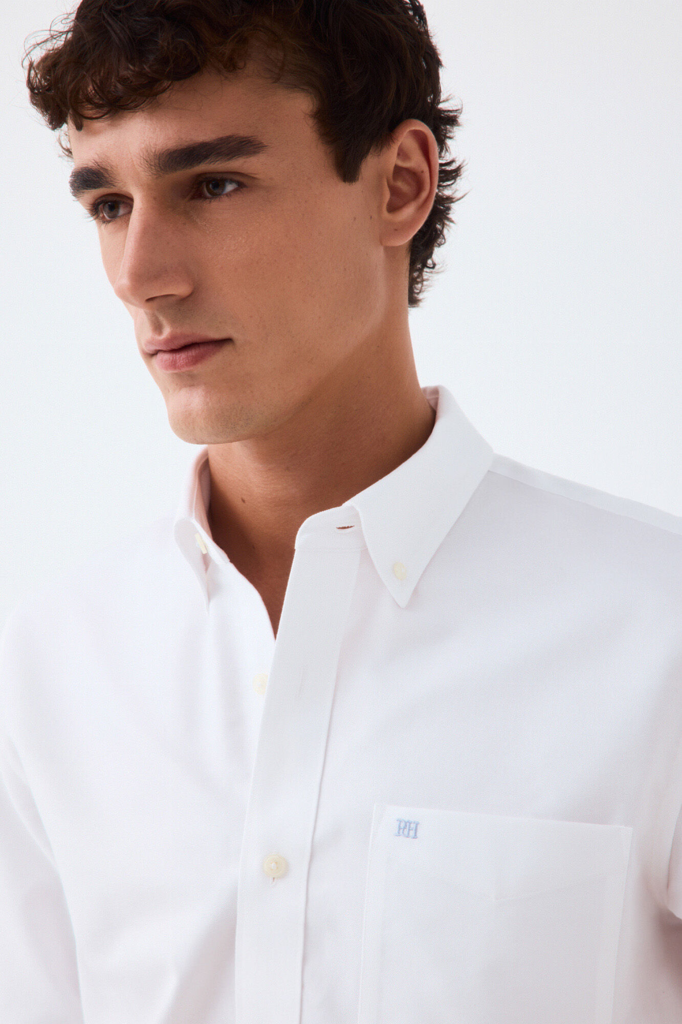 Pedro del Hierro Plain oxford shirt