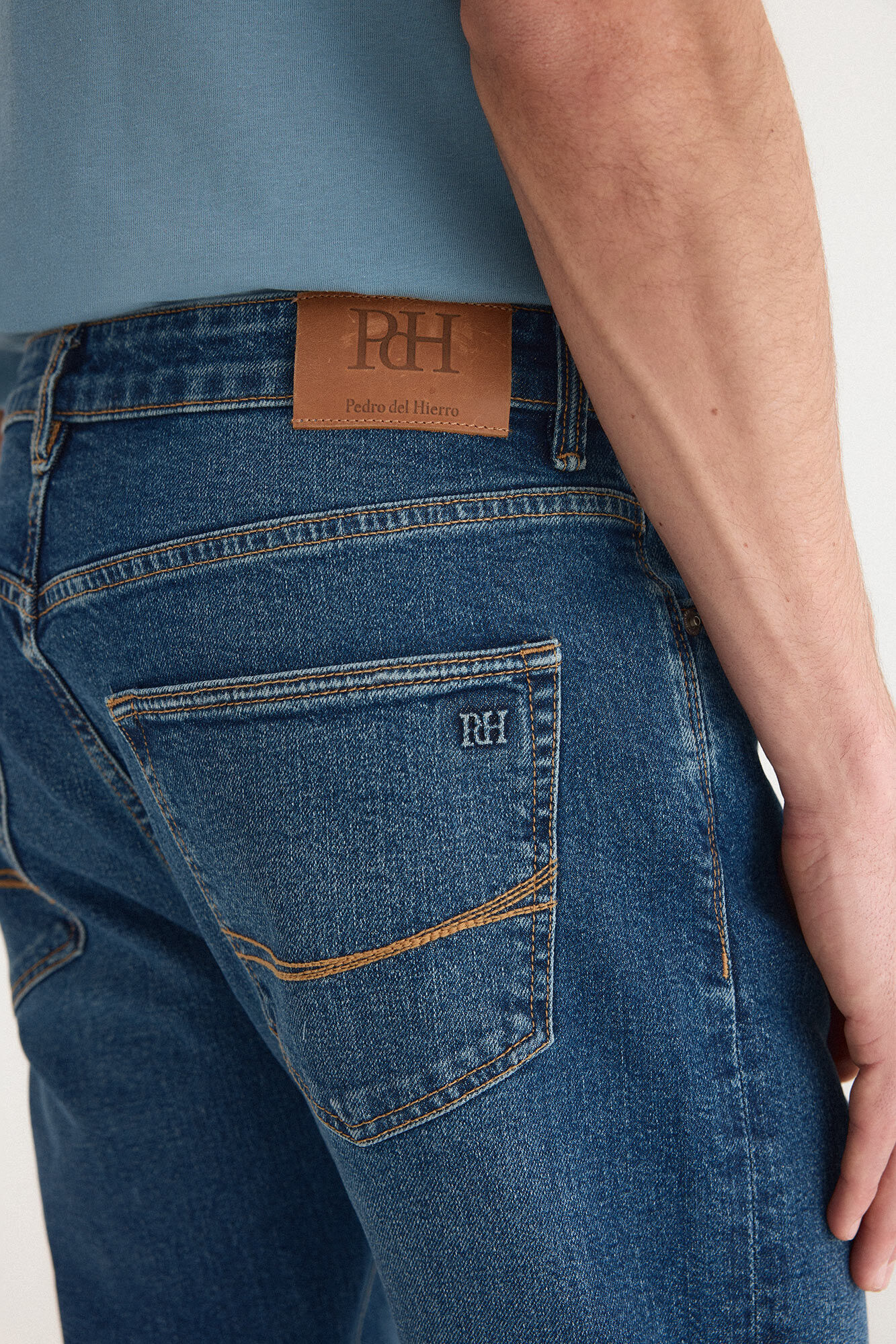 Pedro del Hierro Premium flex regular jeans Blue