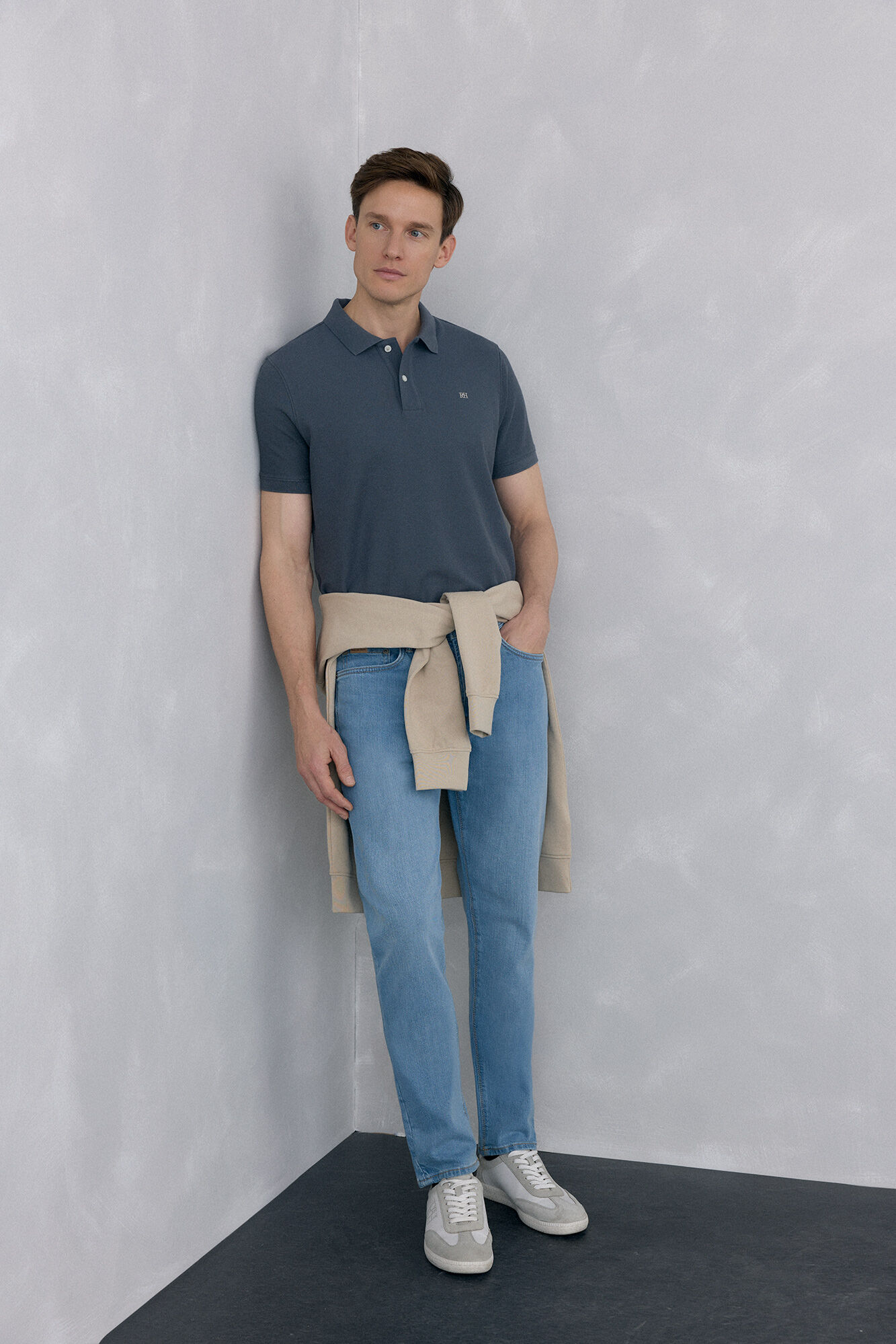Pedro del Hierro Basic piqu&eacute; polo shirt