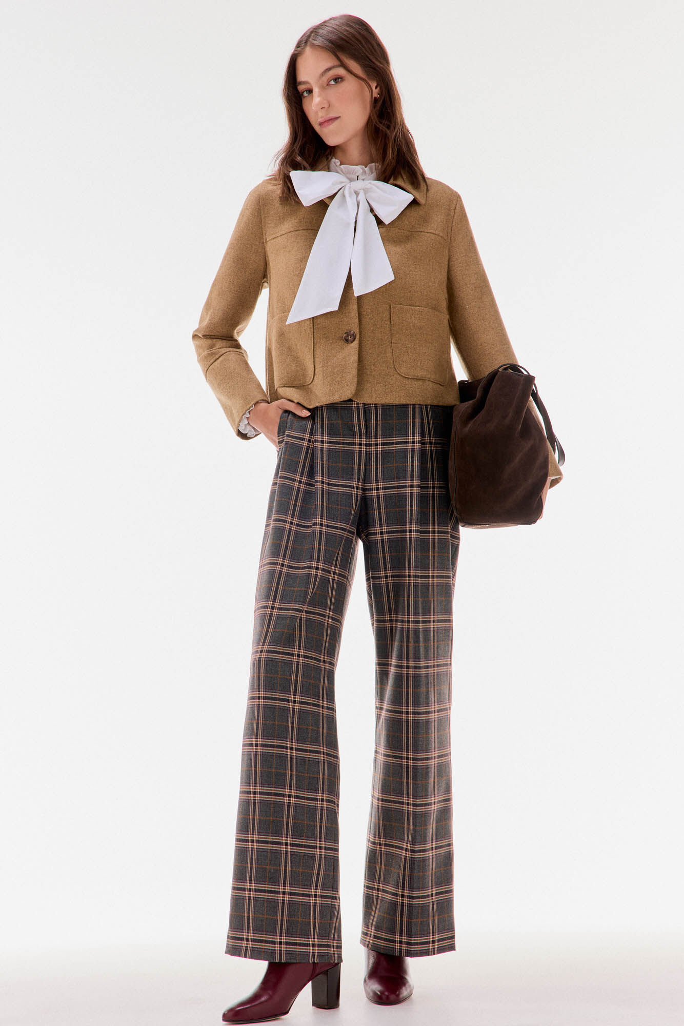 TFP by Tamara Falc&oacute; Herringbone jacket