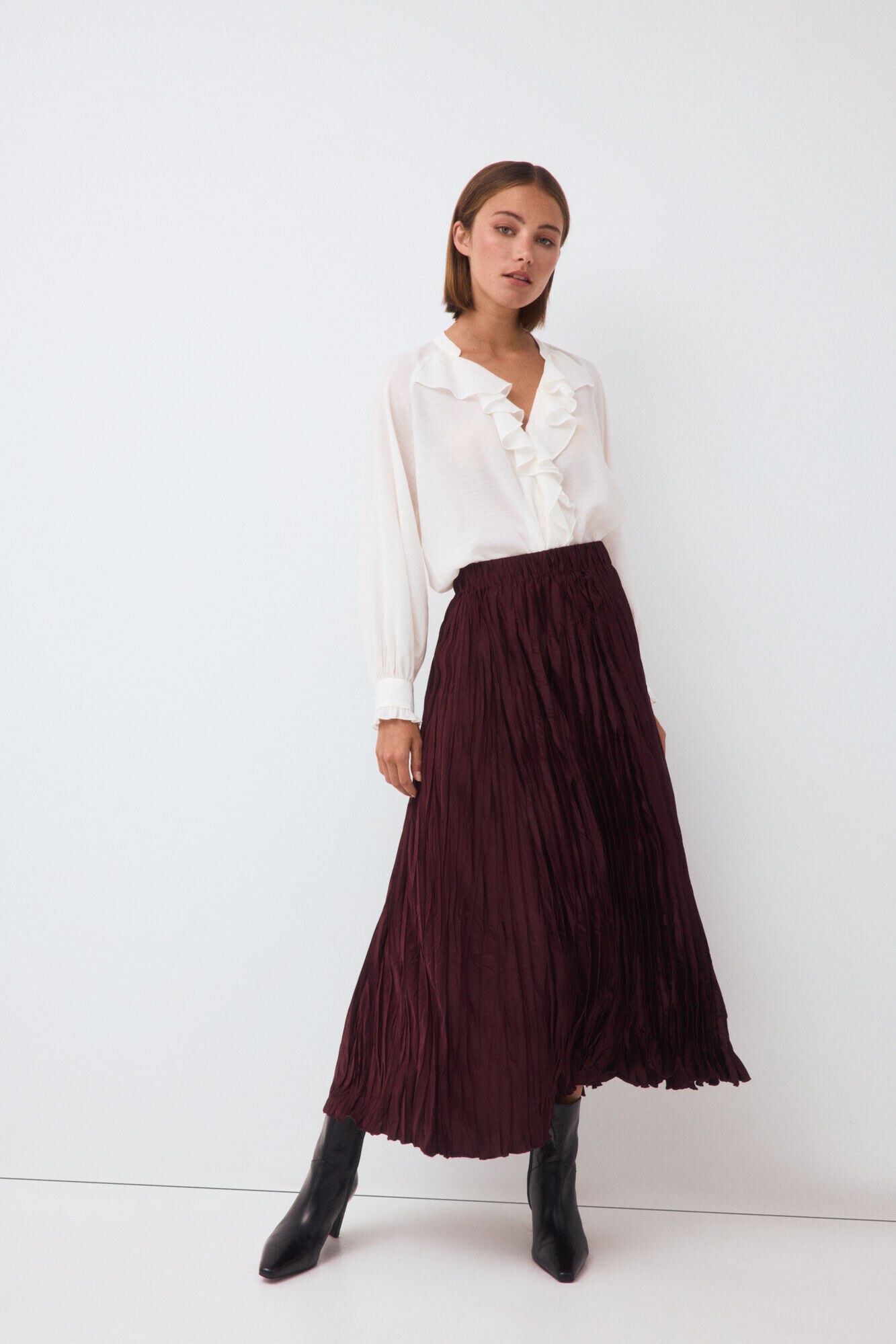 Pedro del Hierro Pleated skirt