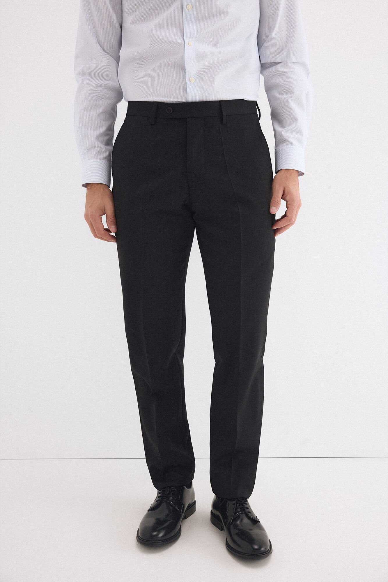 Pedro del Hierro plain tailored bi-stretch trousers