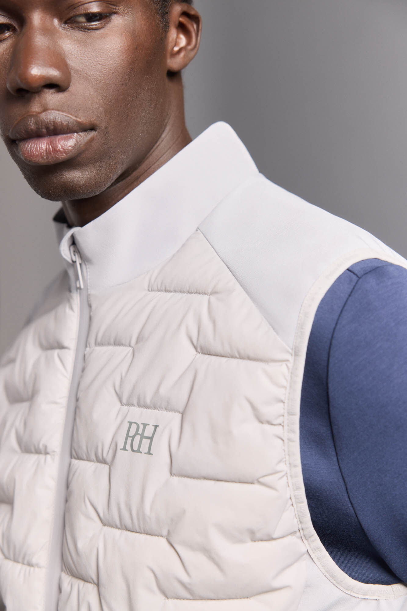 Pedro del Hierro Ultralight golf vest Grey