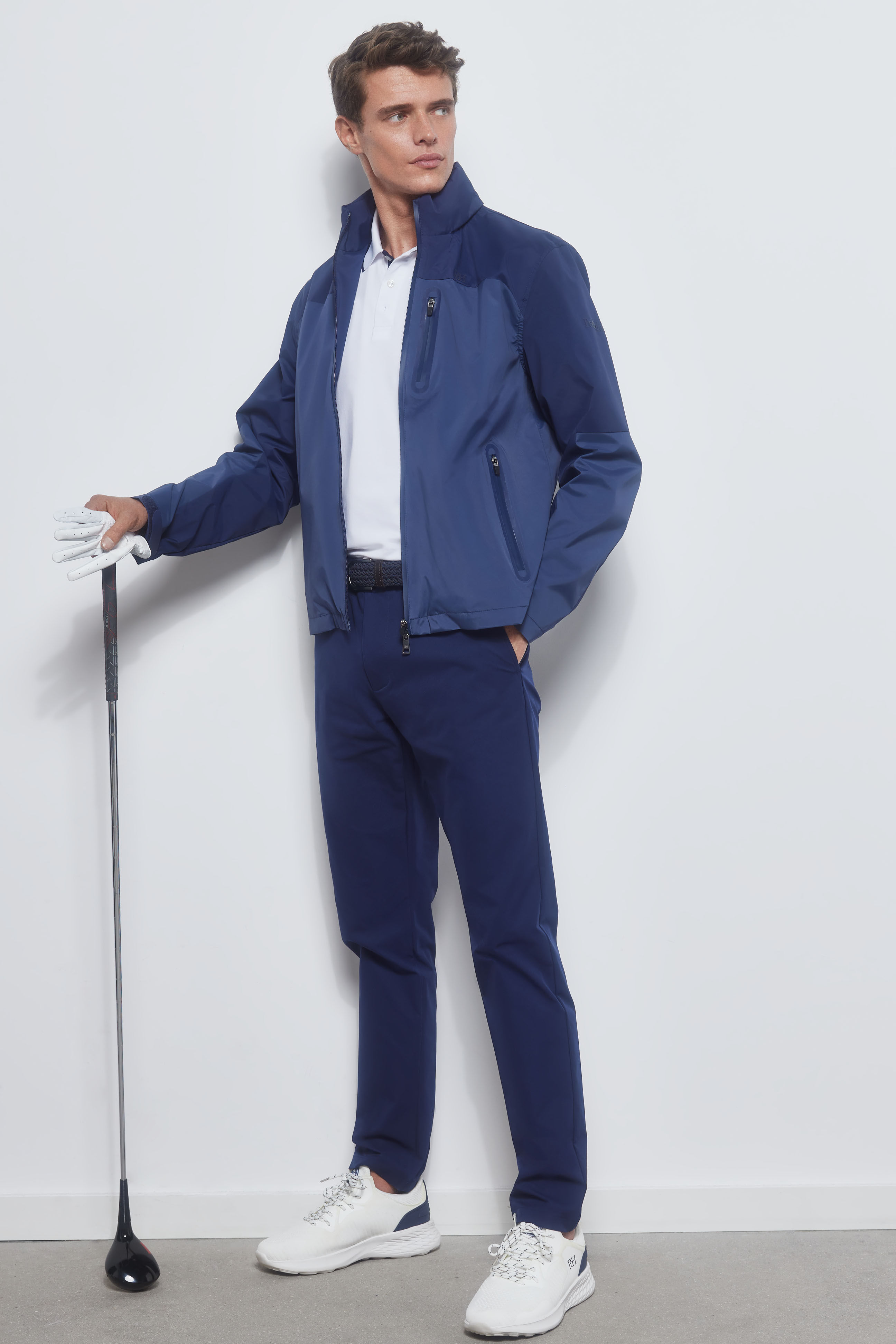 Pedro del Hierro GOLF two-tone windbreaker Blue