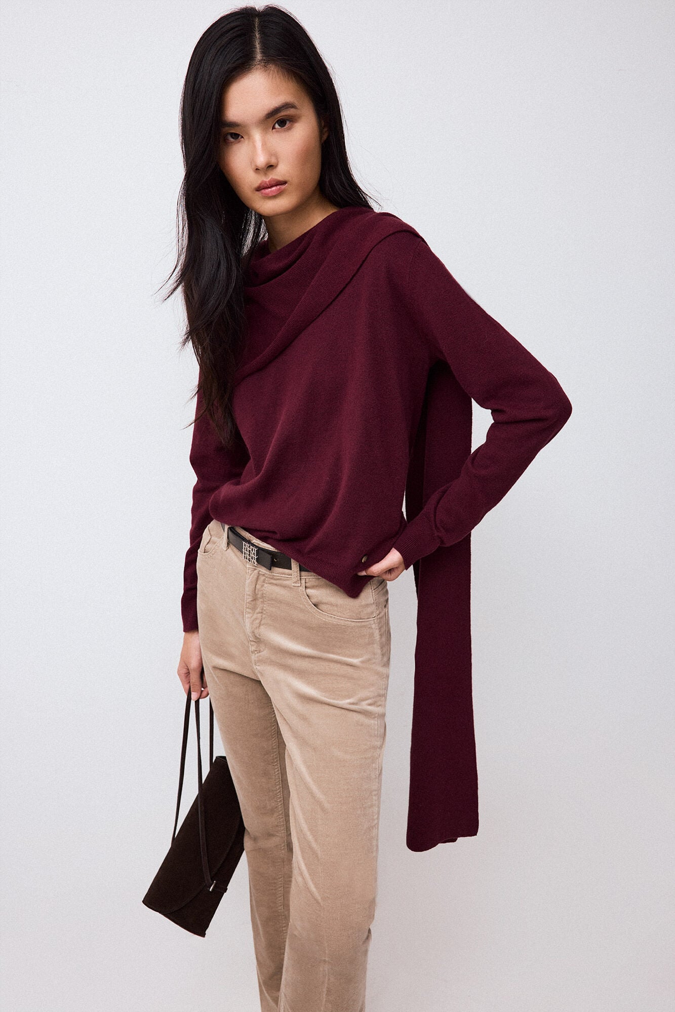 Pedro del Hierro Jumper with scarf