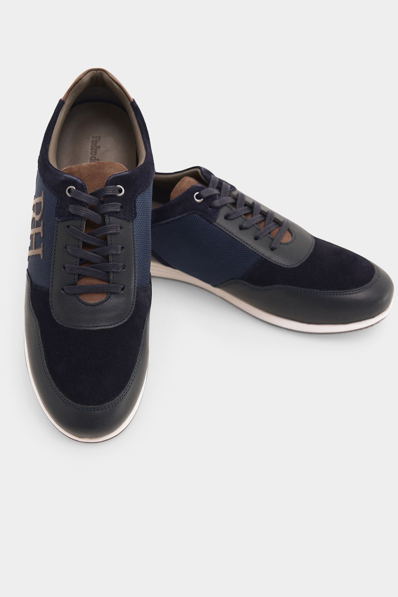 Pedro del Hierro Iconic rubber-soled sneaker Blue
