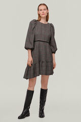 Pedro del Hierro Dress with tailored section Grey