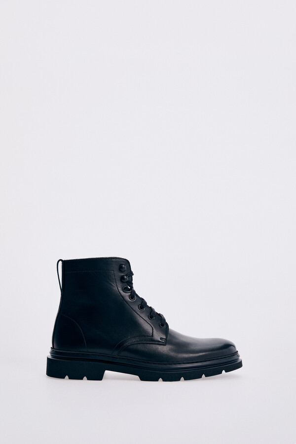 Pedro del Hierro Urban boot rubber sole Black