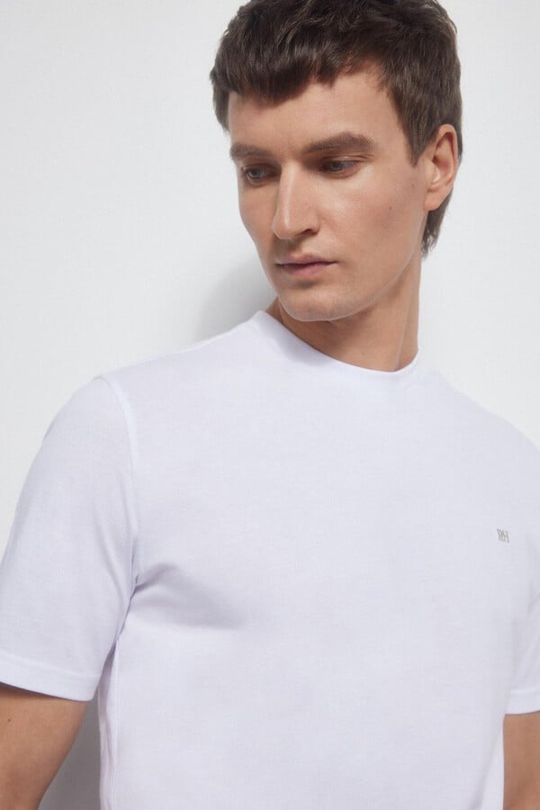 Pedro del Hierro t-shirt algodão pima Branco
