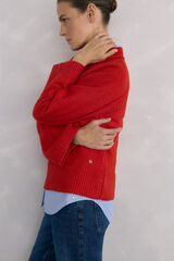 Pedro del Hierro Jersey perkins acampanado Red