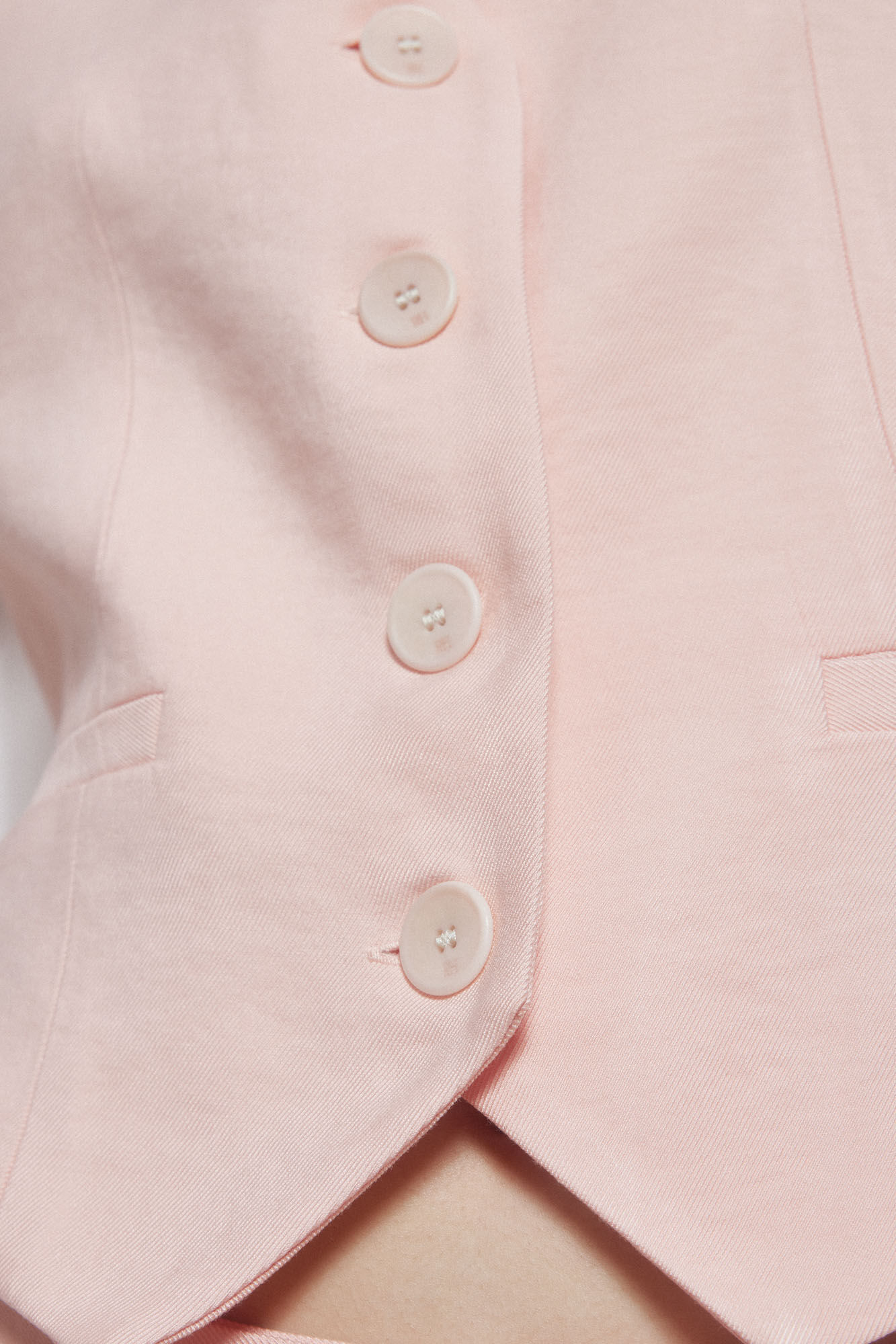 Pedro del Hierro Chaleco escote pico Rosa