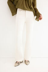Pedro del Hierro Push up flare jeans Ecru