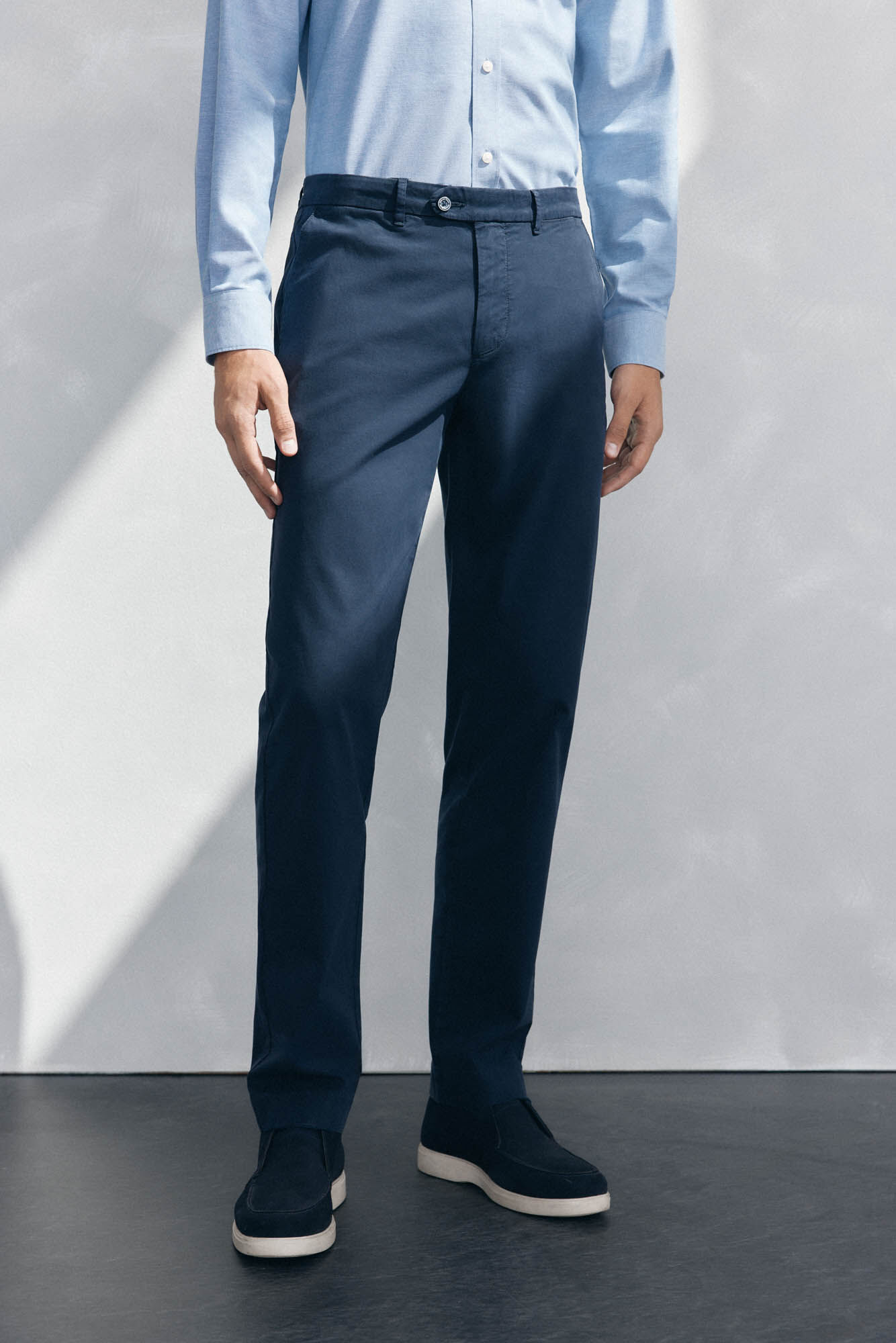 Pedro del Hierro Pantal&oacute;n premium chino regular fit