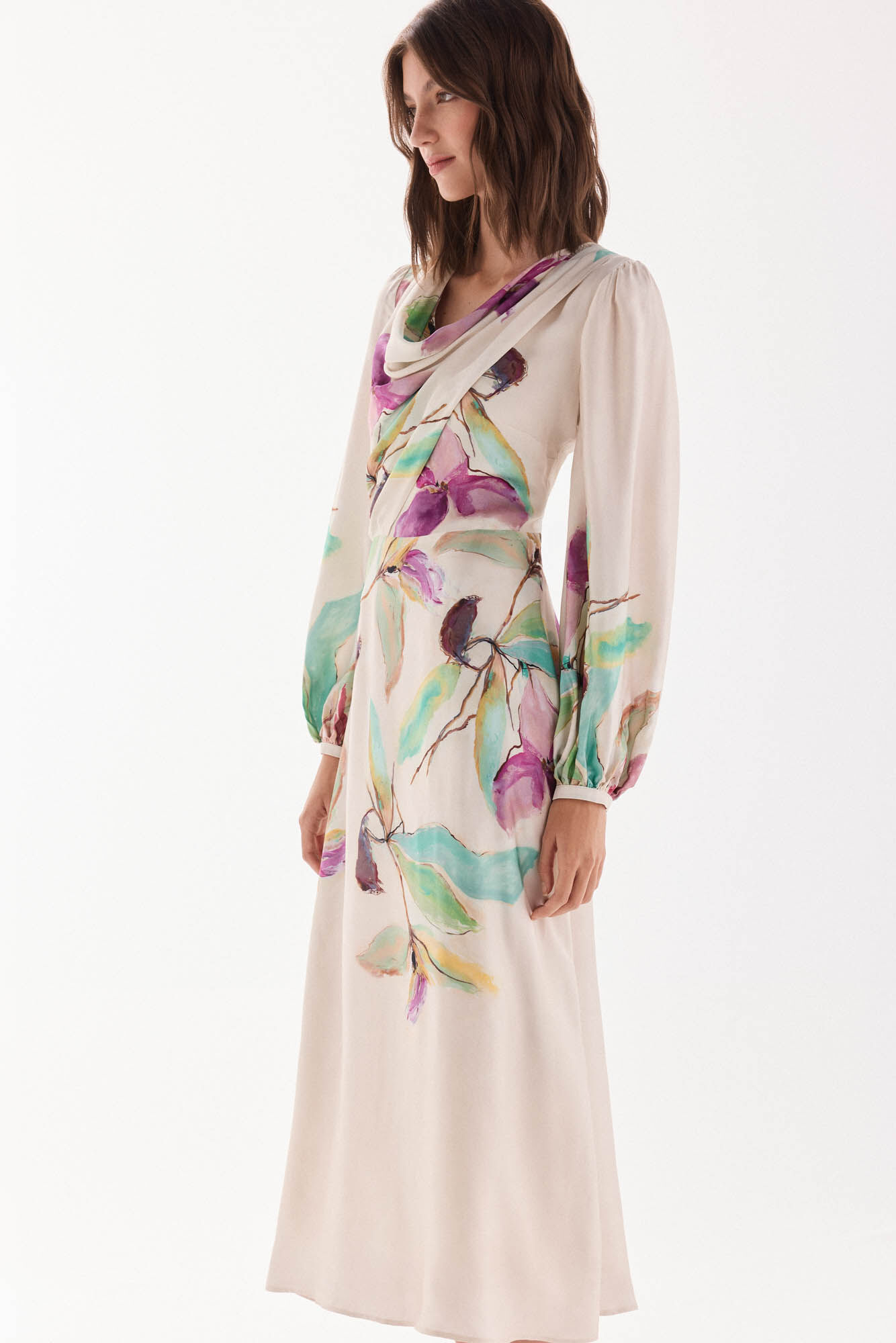 TFP by Tamara Falc&oacute; Positioned flower print dress Several