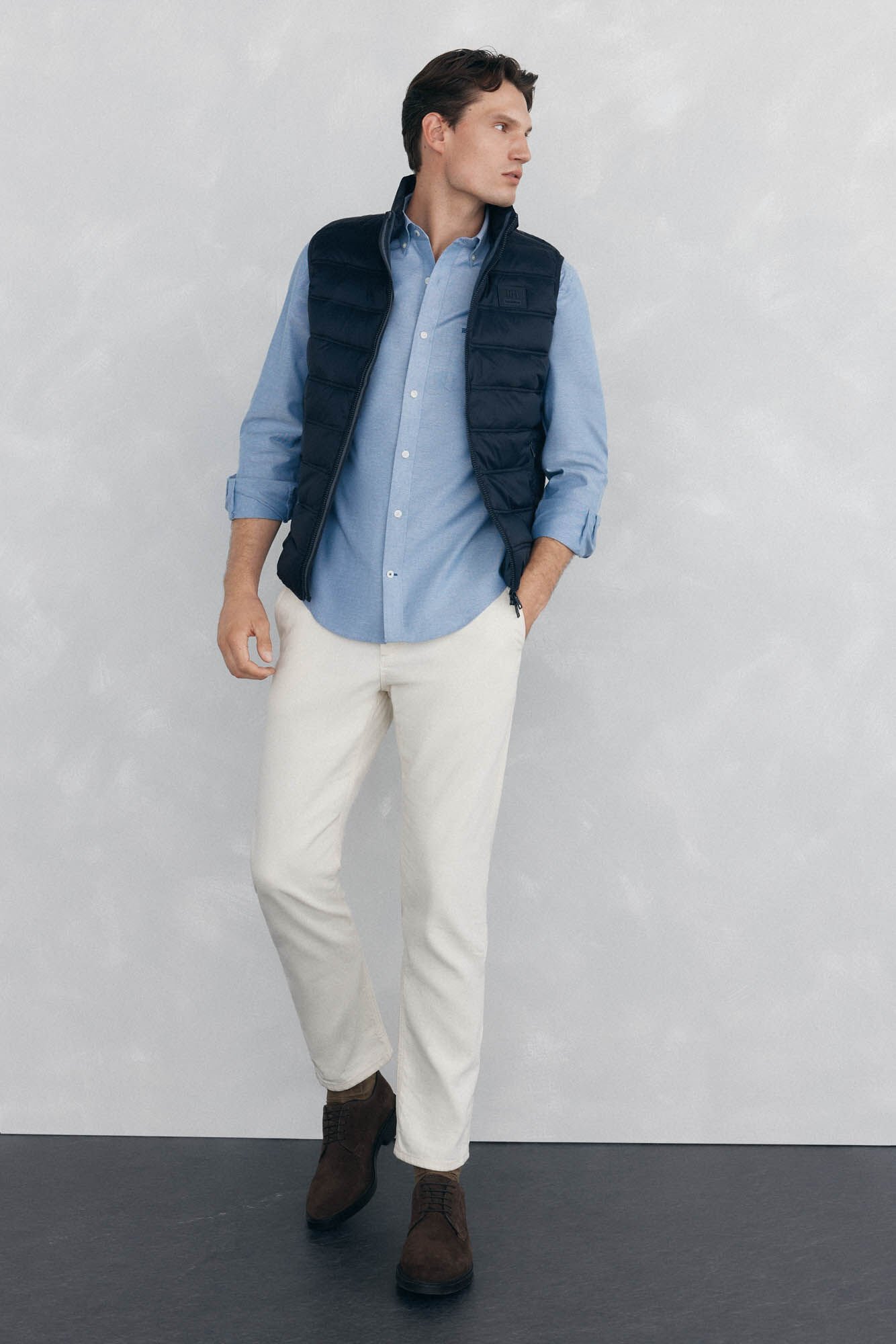 Pedro del Hierro Ultralight gilet  Blue