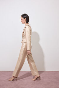 Pedro del Hierro Pantal&oacute;n smart dorado