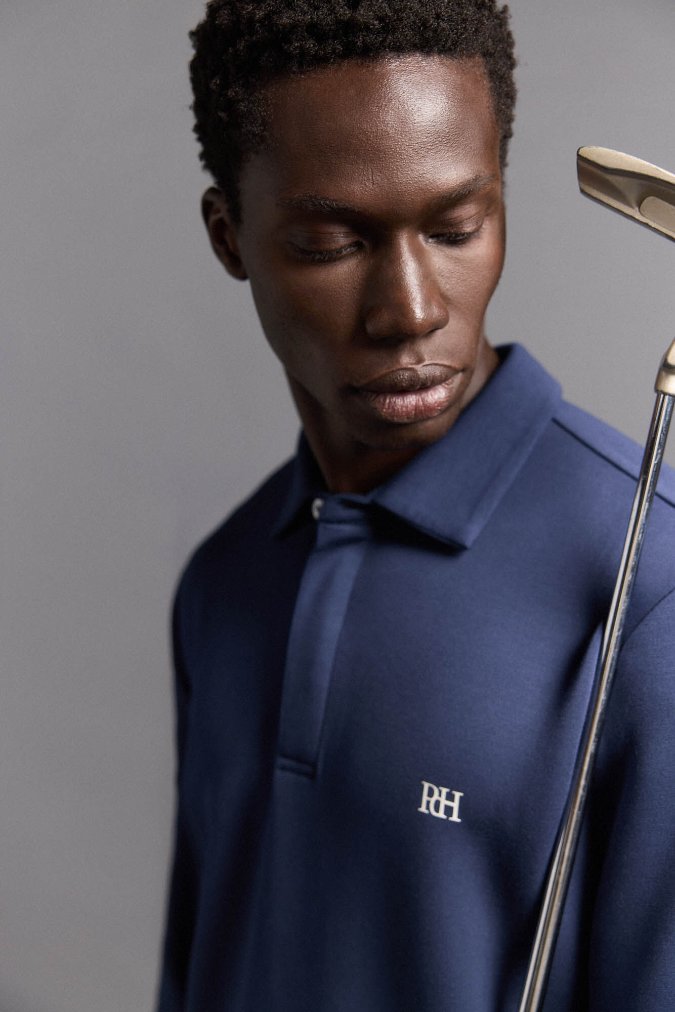 Pedro del Hierro Polo liso manga larga golf