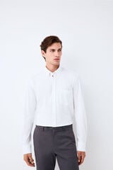 Pedro del Hierro Plain jersey-knit shirt White