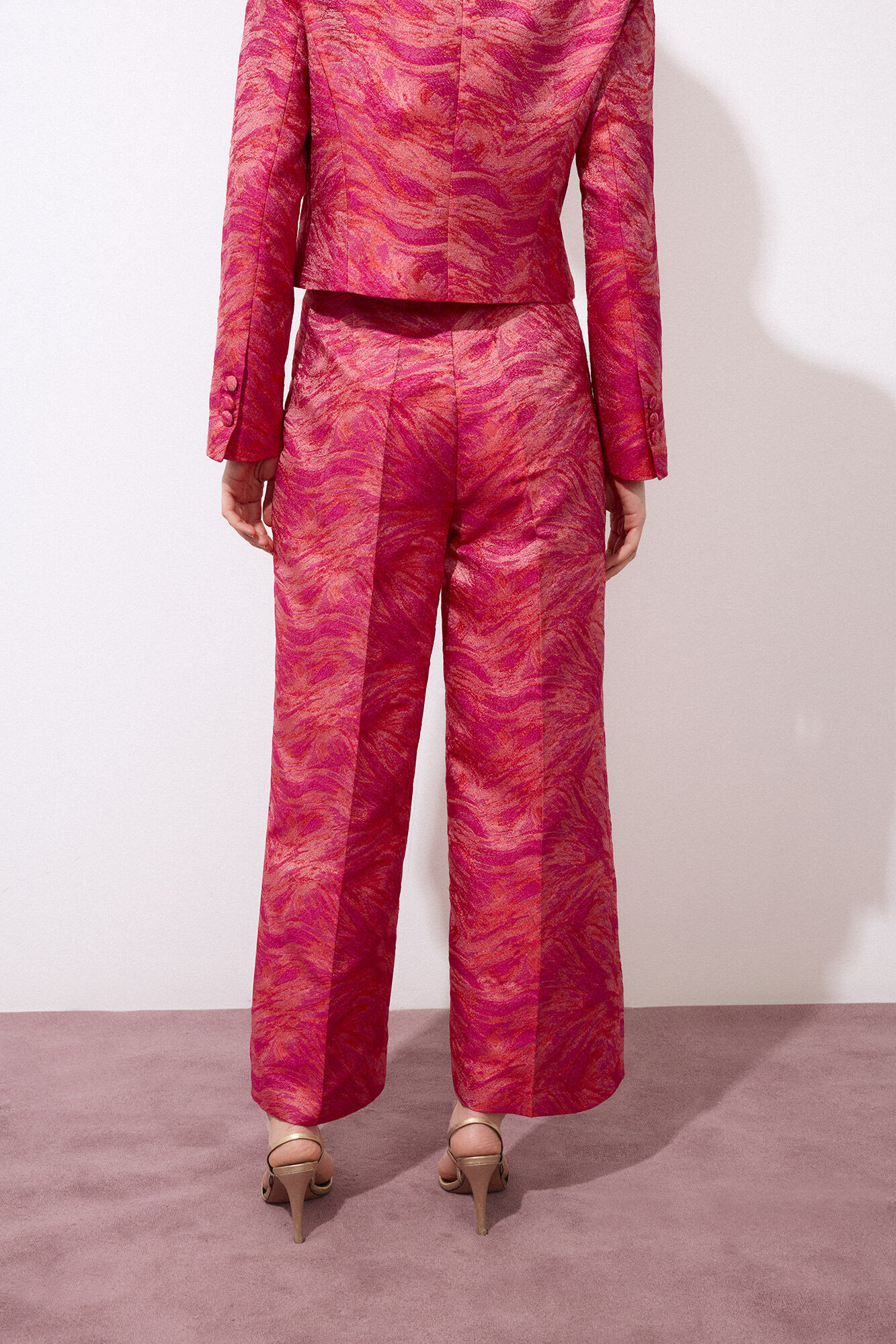 Pedro del Hierro Cal&ccedil;a de fato de fantasia Vermelho