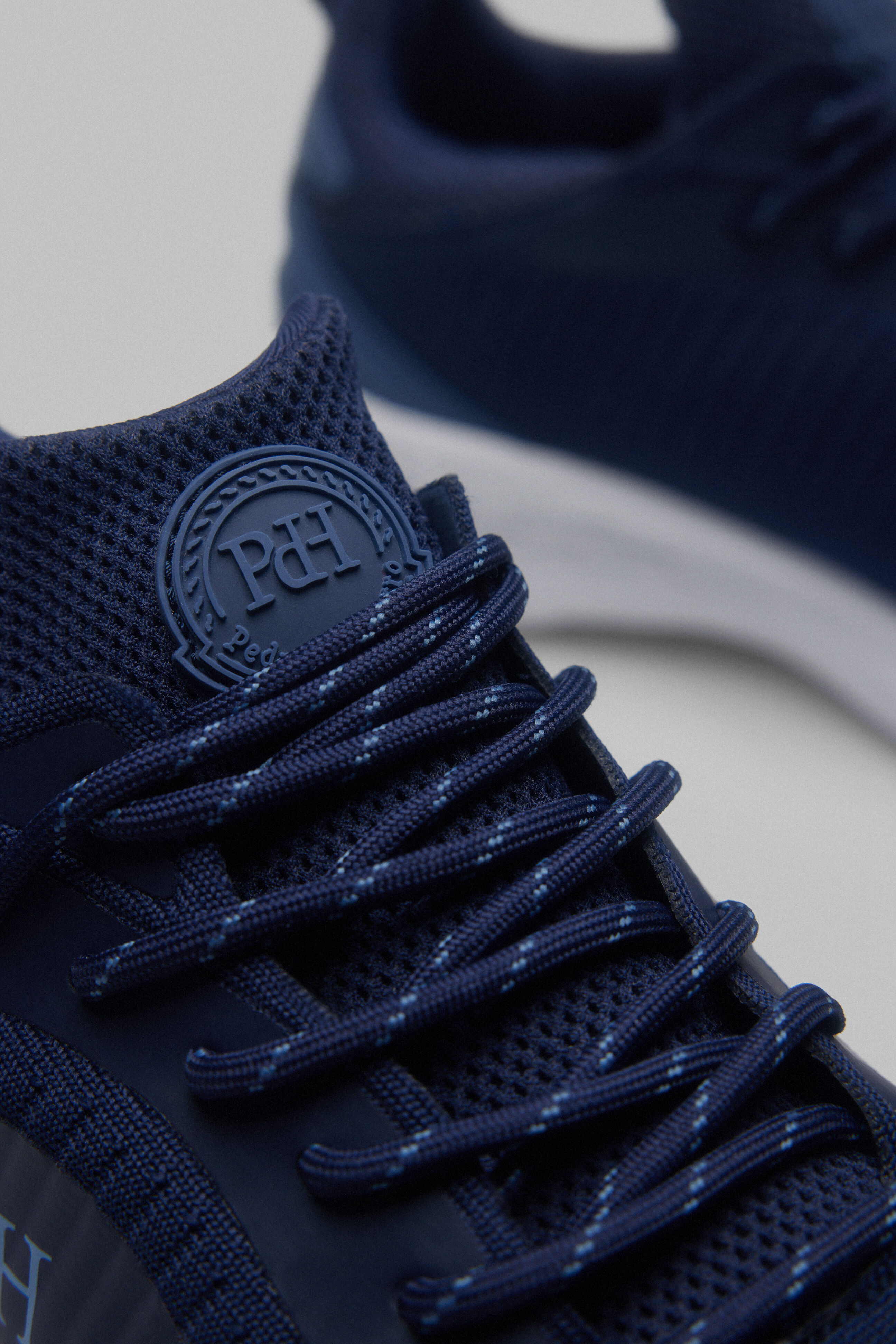 Pedro del Hierro Sapatilhas t&ecirc;xtil cord&otilde;es Azul