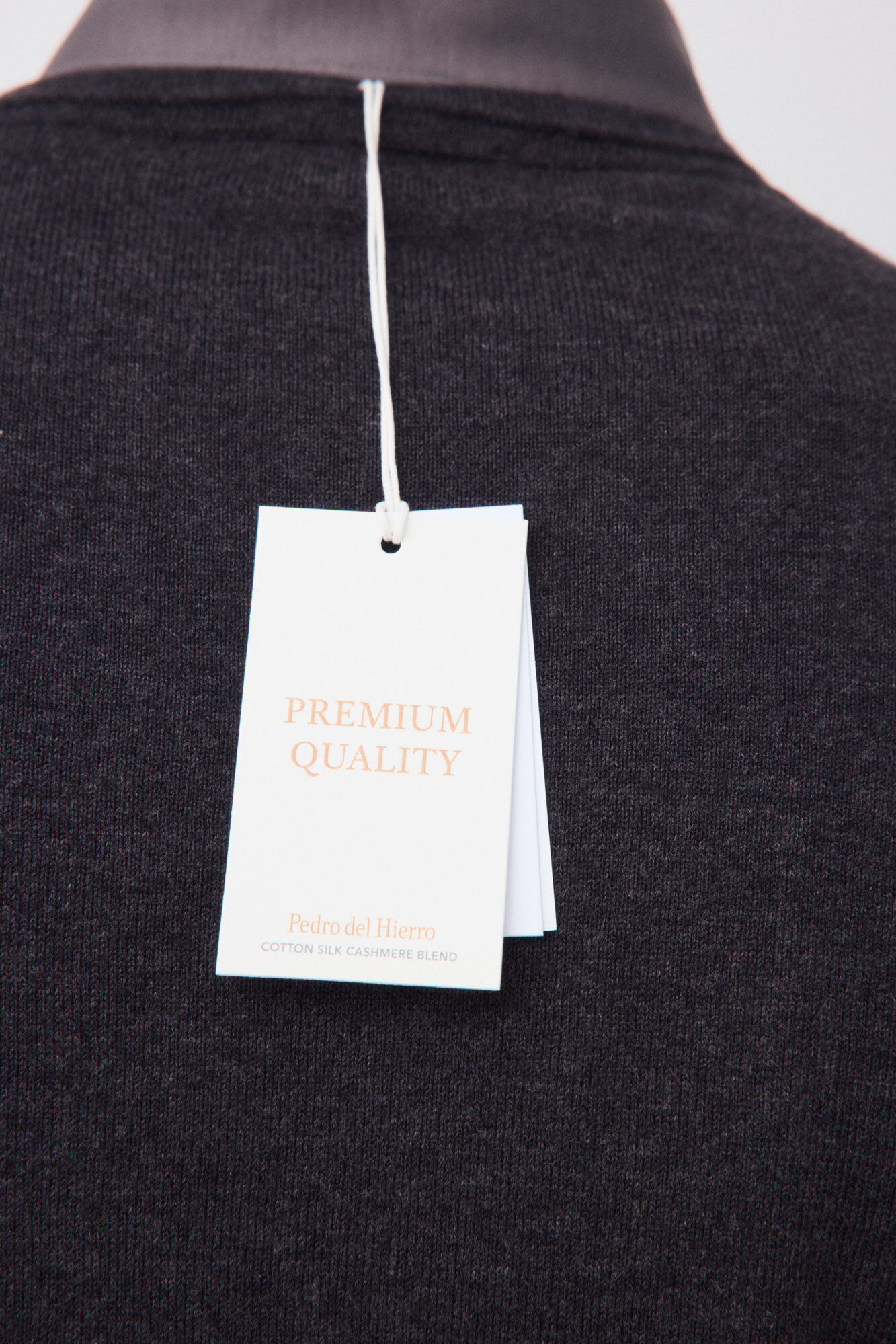 Pedro del Hierro Premium cotton silk cashmere knit jumper
