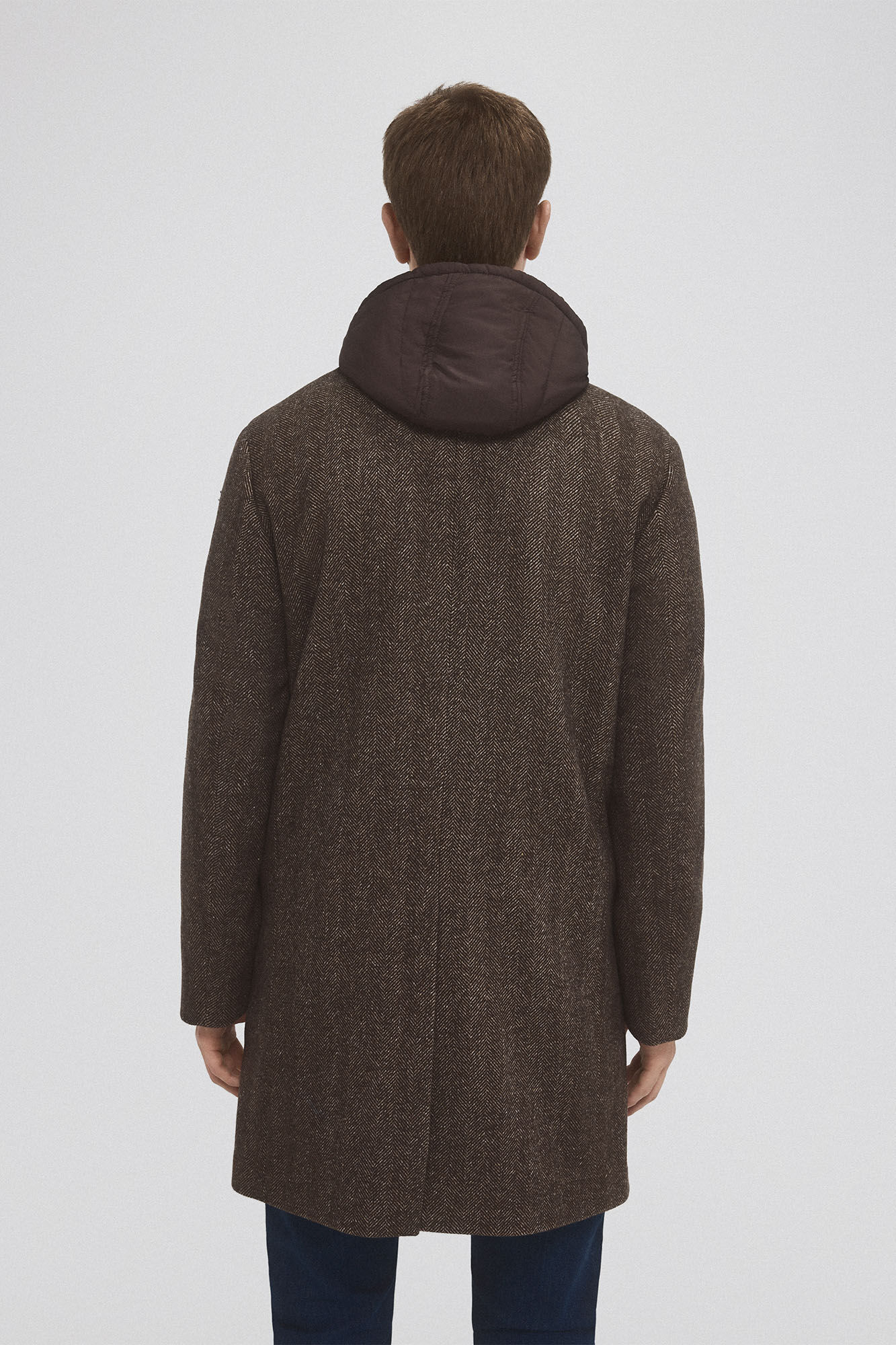 Pedro del Hierro Coat with removable lining Beige