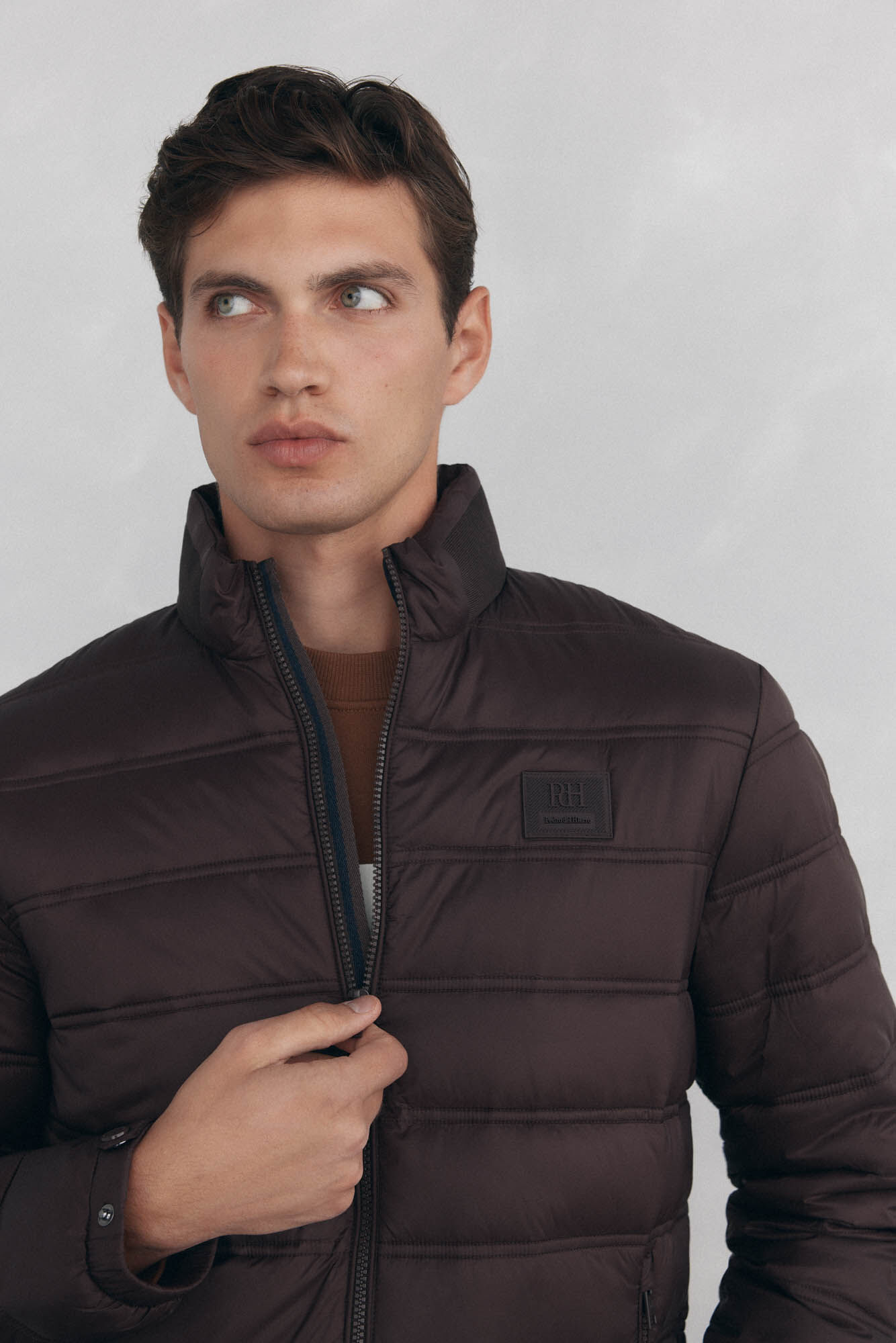 Pedro del Hierro Ultra-light quilted jacket