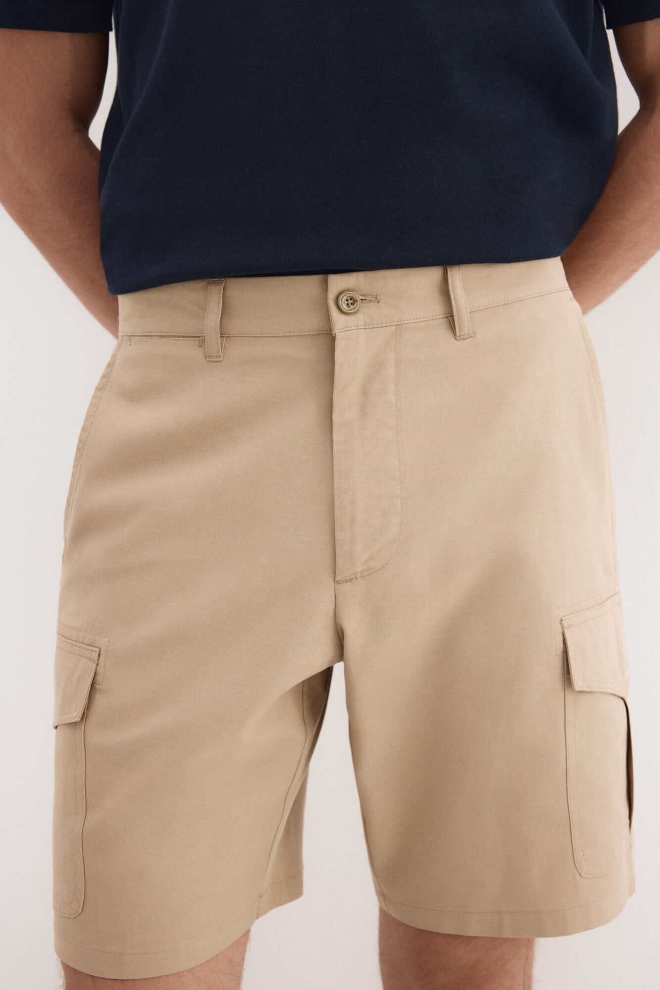 Pedro del Hierro Regular cargo Bermuda shorts
