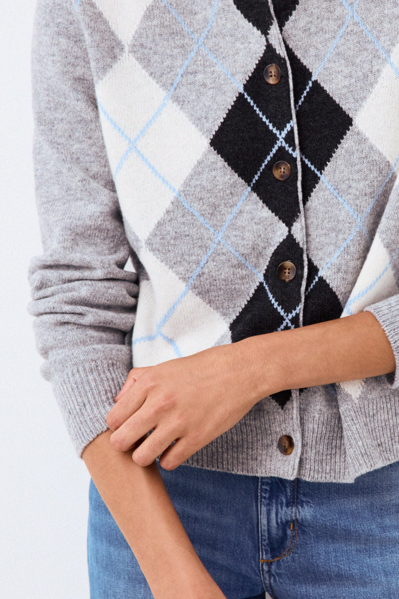Pedro del Hierro Diamond wool jacket