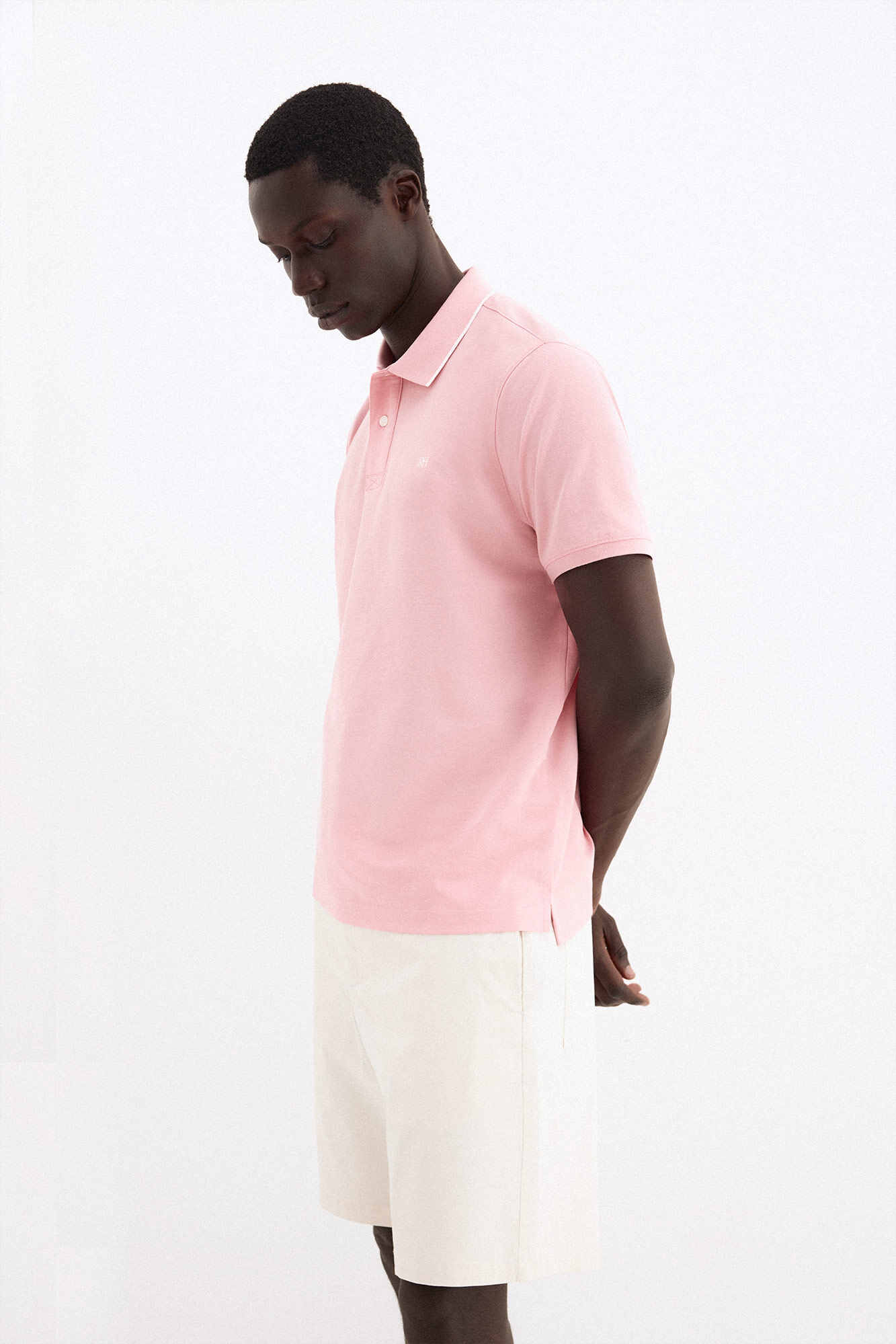 Pedro del Hierro Basic pique polo shirt