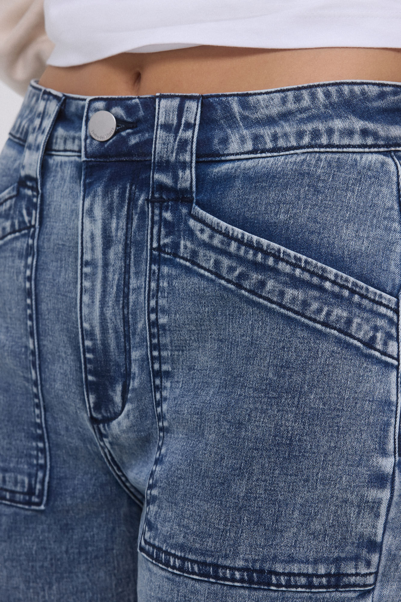 Pedro del Hierro Relaxed slim tencel&trade; lyocell jeans Blue