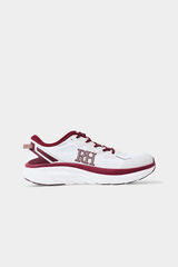 Pedro del Hierro Textile trainers Burgundy