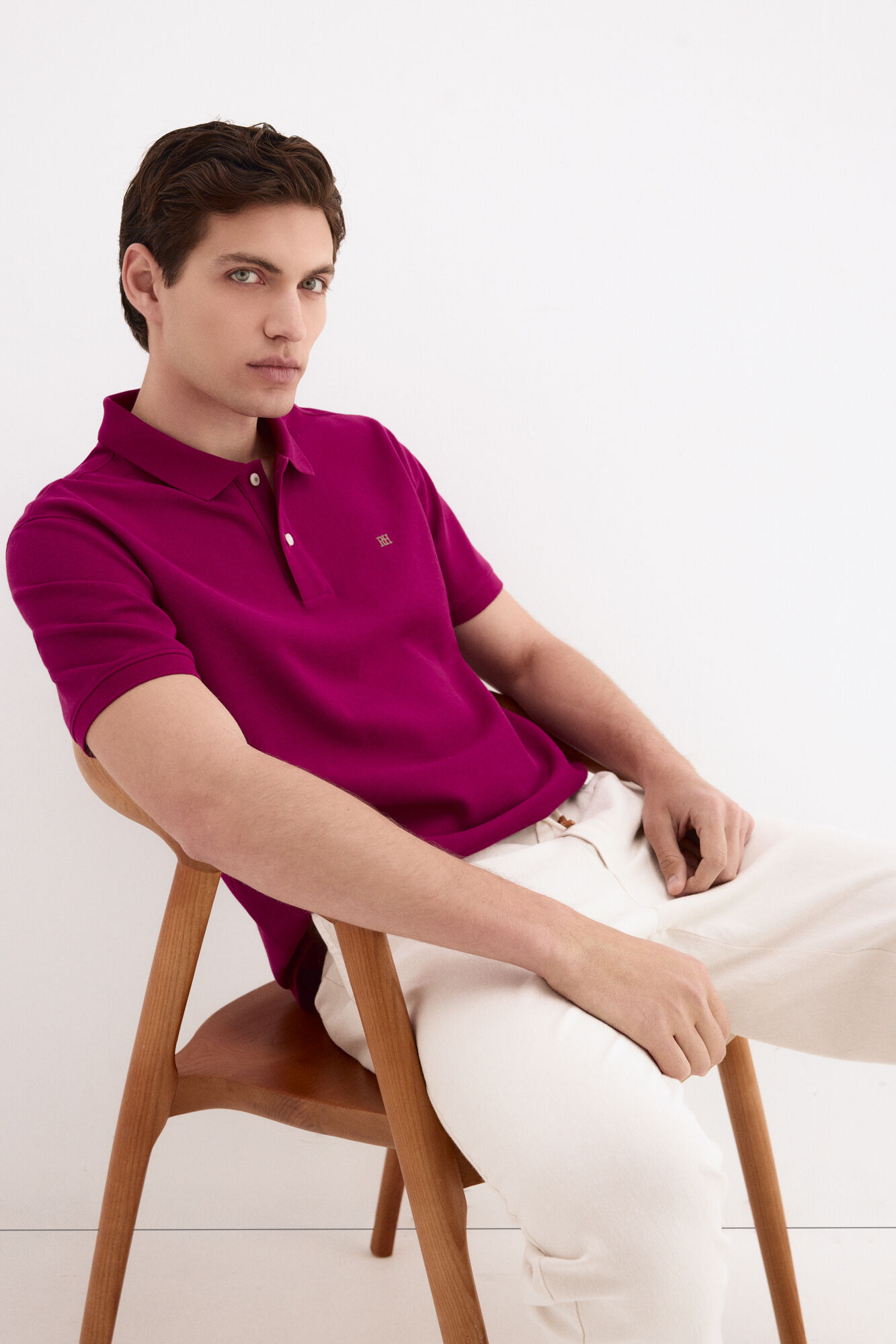 Pedro del Hierro Basic piqu&eacute; polo shirt