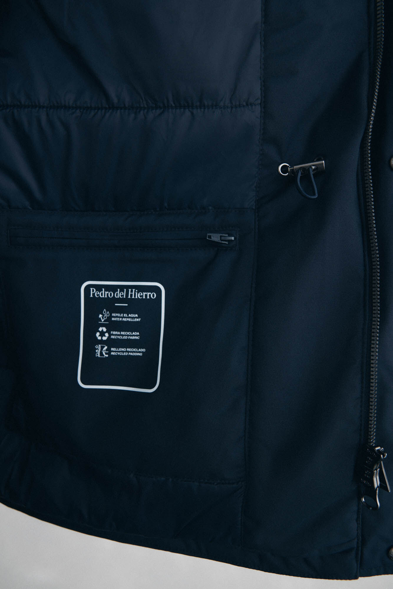 Pedro del Hierro Jaqueta de 4 bolsos Azul