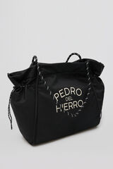 Pedro del Hierro Bolsa esportiva com cord&atilde;o Preto