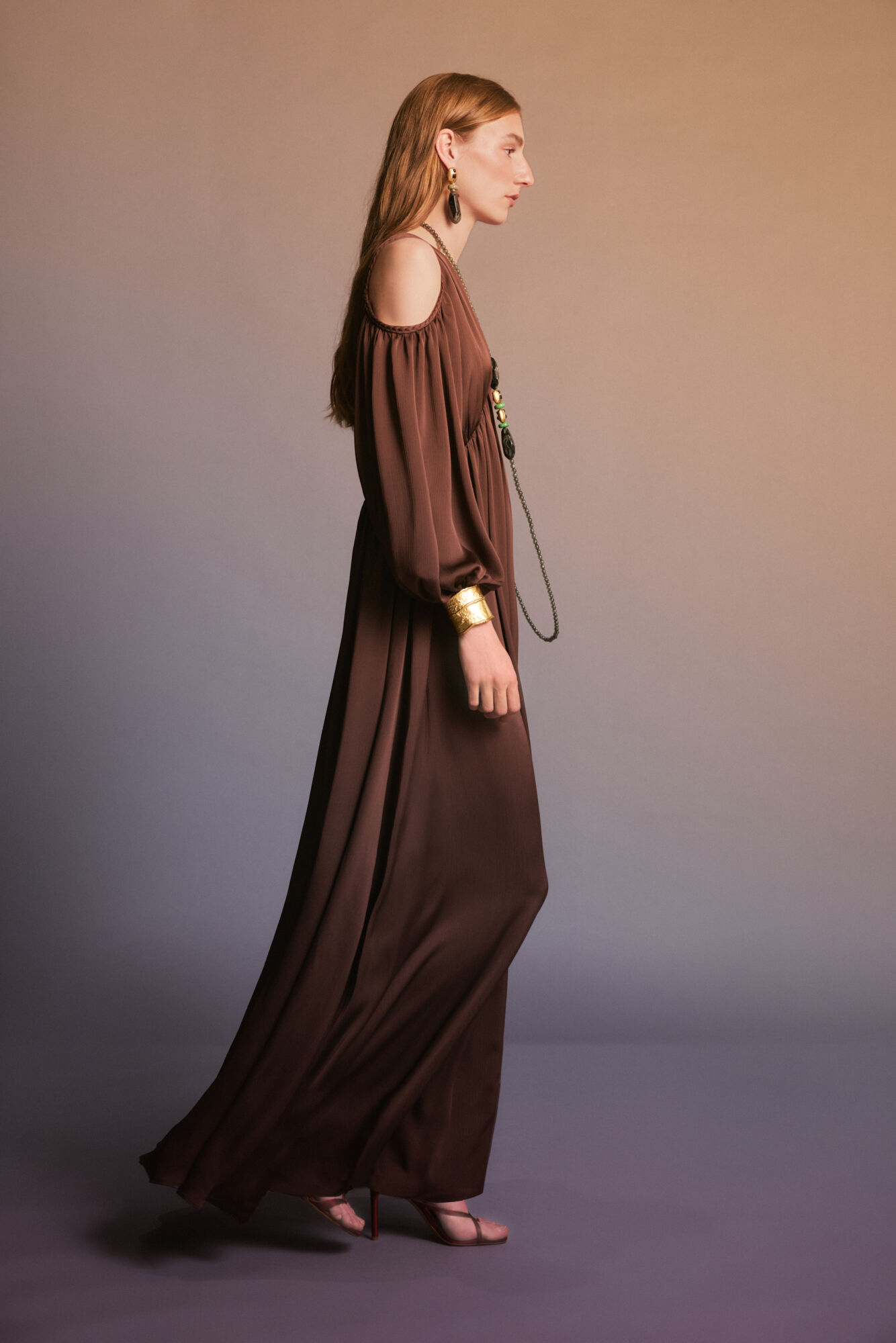 Pedro del Hierro Fluid long dress