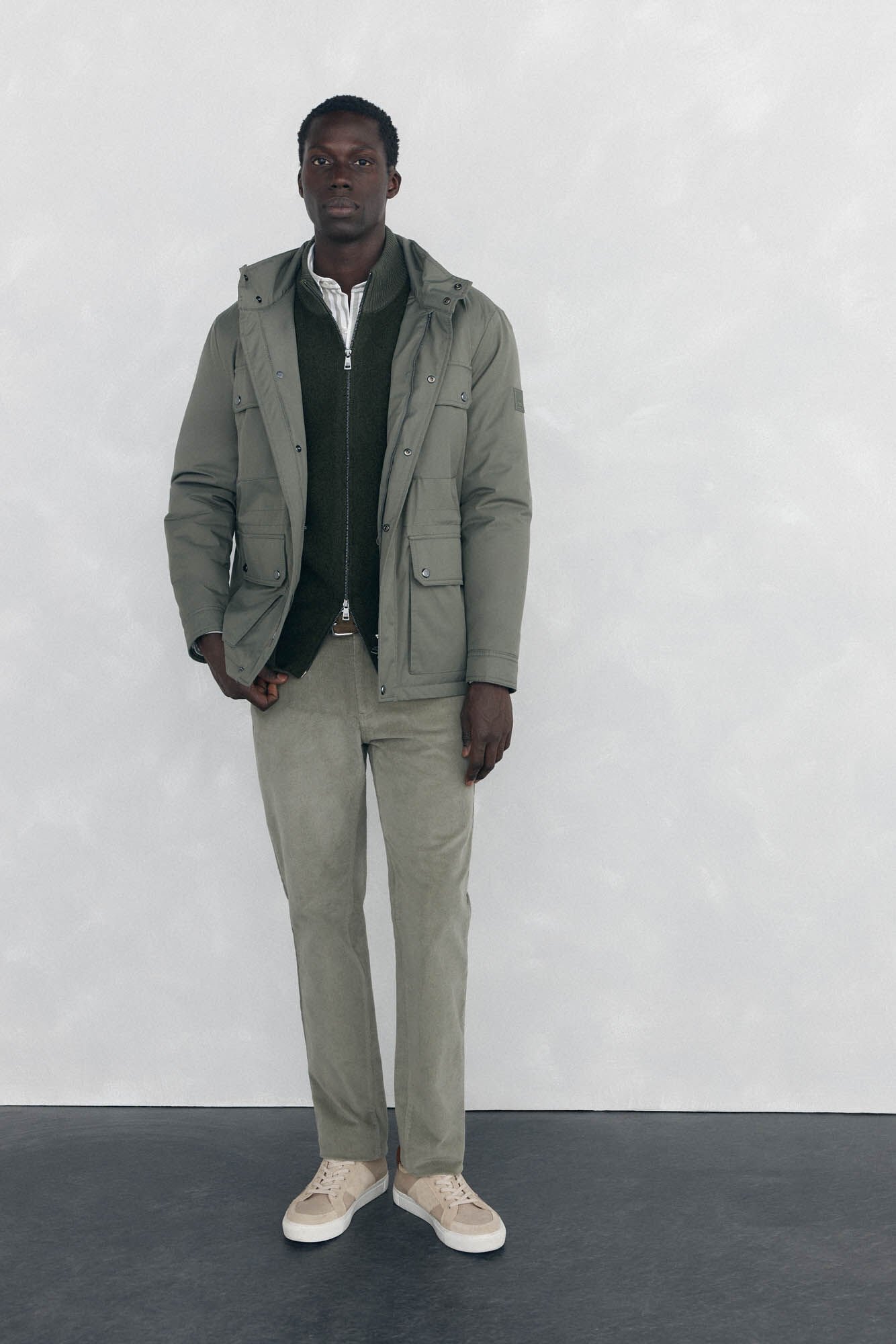 Pedro del Hierro Slim fit corduroy 5-pocket pants