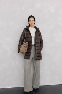 Pedro del Hierro Quilted parka with hood