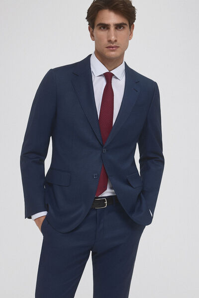 Pedro del Hierro Americana slim bi-stretch Azul