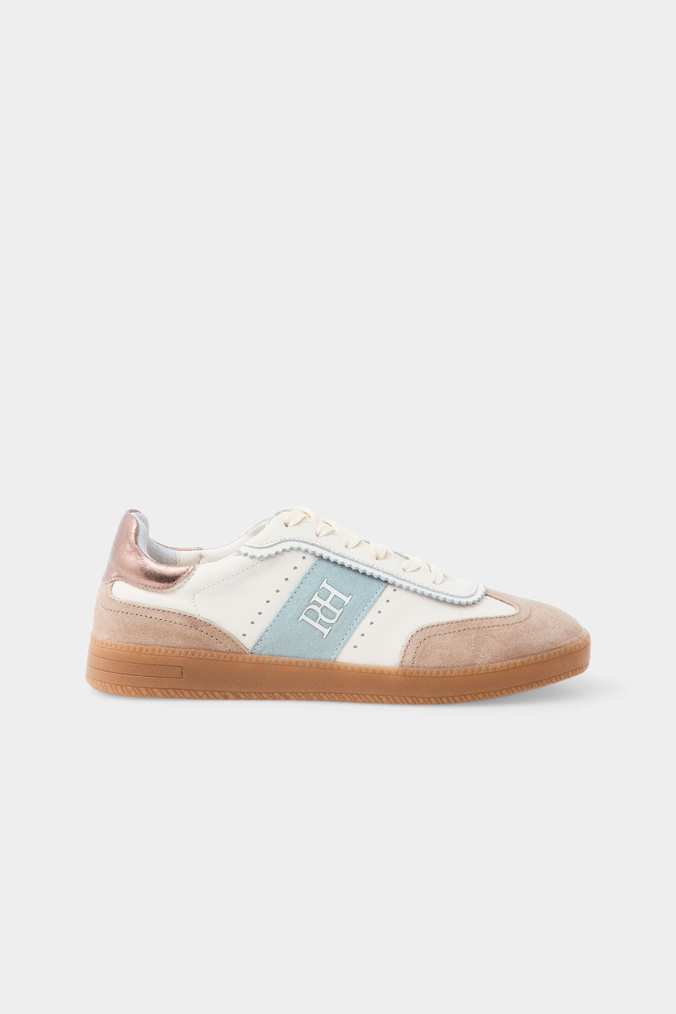 Pedro del Hierro Combined leather sneaker