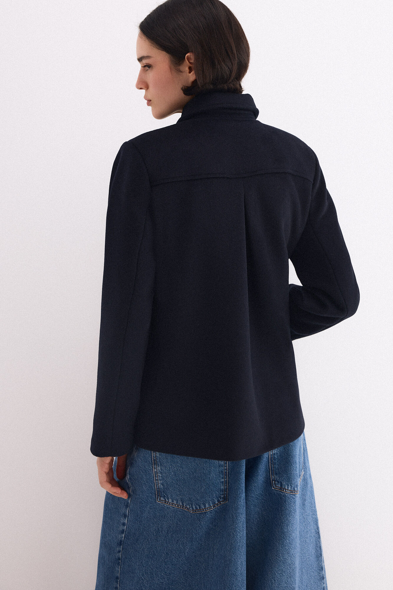 TFP by Tamara Falc&oacute; Chaquet&oacute;n de pa&ntilde;o Azul