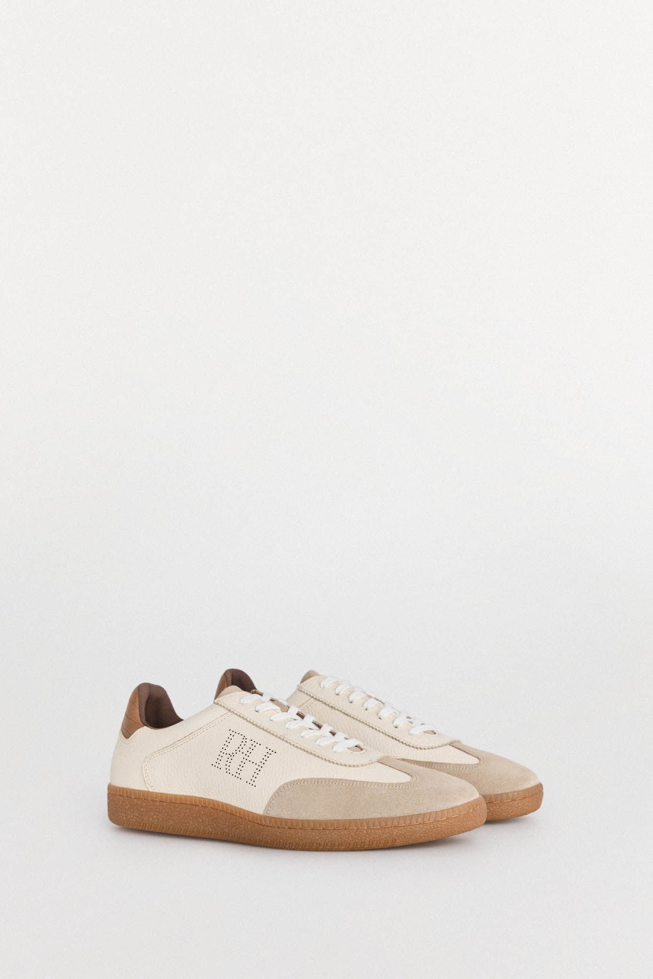 Pedro del Hierro leather sneaker Beige