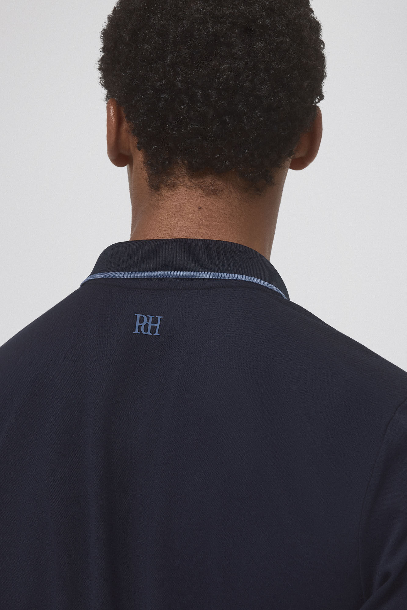 Pedro del Hierro Plain golf polo Blue